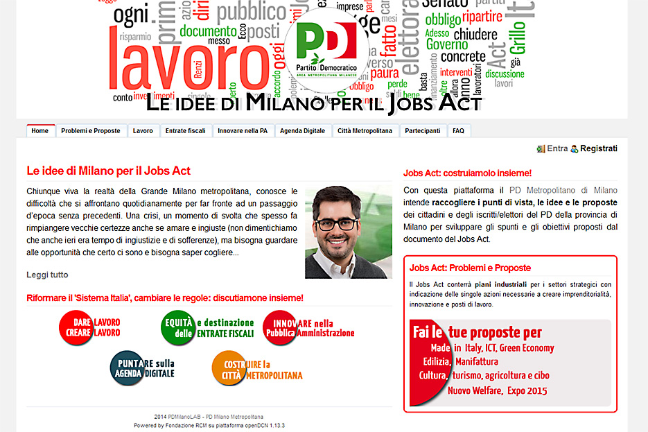 piattaforma del JOBS ACT